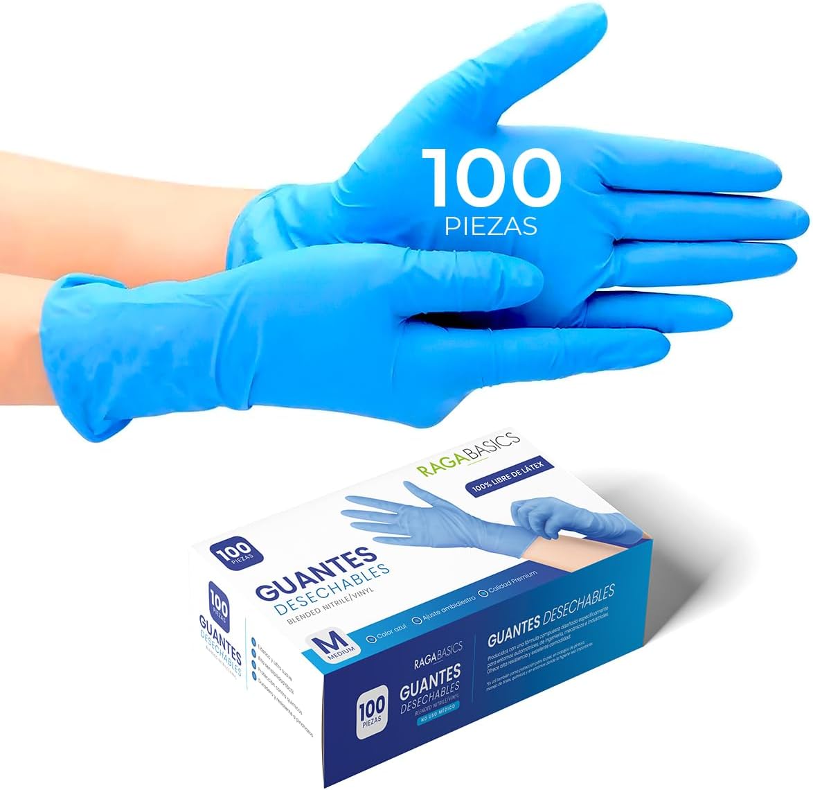 Guantes de Nitrilo Caja x100